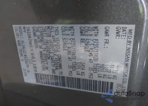 2018 Nissan Pathfinder Sl z USA, uszkodzony, nr VIN 5N1DR2MN6JC665389